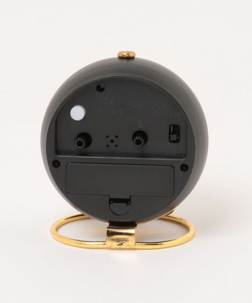 ammy.（エイミードット）の「【 ammy. / エイミードット 】 ゴールド リング ラウンド 置時計（置時計・レディース・グリーン/ピンク/ブルー/アイボリー/ブラック・FREE）」の6枚目の写真