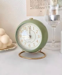 ammy.（エイミードット）の「【 ammy. / エイミードット 】 ゴールド リング ラウンド 置時計（置時計）」