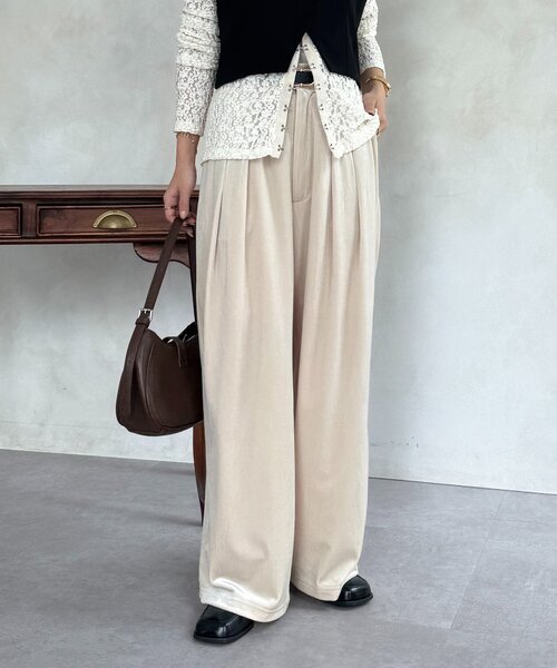 セール】2タックベロアパンツ（その他パンツ）｜Thevon（ゼボン）の