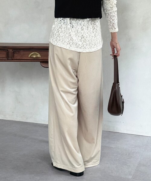 セール】2タックベロアパンツ（その他パンツ）｜Thevon（ゼボン）の