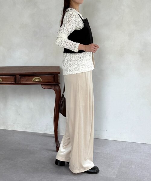 セール】2タックベロアパンツ（その他パンツ）｜Thevon（ゼボン）の