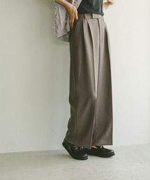 GLOBAL WORK | お手入れラクラクセットアップ/ワイドパンツ/587724(その他パンツ)