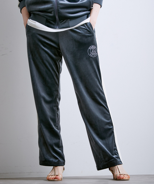 PARIS SAINT-GERMAIN（パリサンジェルマン）の「【Paris Saint-Germain / パリ・サン＝ジェルマン】JP VELOR PANTS（その他パンツ・メンズ・グレー/ブラック・MEDIUM/LARGE）」の2枚目の写真