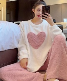 pyornim（ピョルニム）の「ふわもこパイルスウェットルームウェア 上下セット（ルームウェア/パジャマ・レディース）」