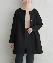 SallyLunn（サリーラン）の「ノーカラーミディアムコート（ノーカラーコート）」