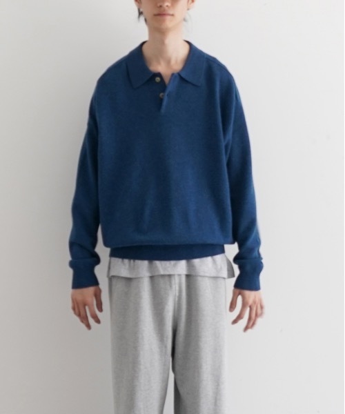 crepuscule(クレプスキュール)の「crepuscule M-g knit polo(ニット/セーター・メンズ・レッド/イエロー/ベージュ/ブルー・2/1)」の19枚目の写真