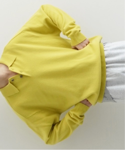 crepuscule(クレプスキュール)の「crepuscule M-g knit polo(ニット/セーター・メンズ・レッド/イエロー/ベージュ/ブルー・2/1)」の8枚目の写真
