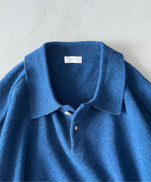 crepuscule(クレプスキュール)の「crepuscule M-g knit polo(ニット/セーター・メンズ・レッド/イエロー/ベージュ/ブルー・2/1)」の18枚目の写真