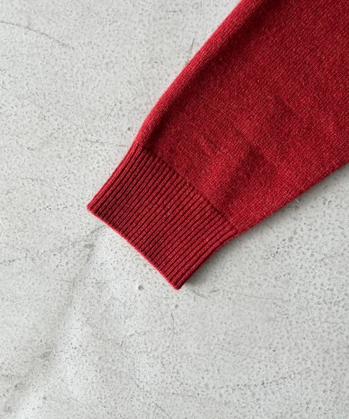 crepuscule(クレプスキュール)の「crepuscule M-g knit polo(ニット/セーター・メンズ・レッド/イエロー/ベージュ/ブルー・2/1)」の10枚目の写真