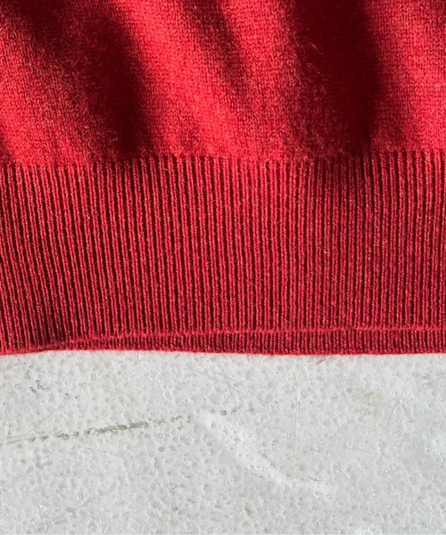 crepuscule(クレプスキュール)の「crepuscule M-g knit polo(ニット/セーター・メンズ・レッド/イエロー/ベージュ/ブルー・2/1)」の11枚目の写真
