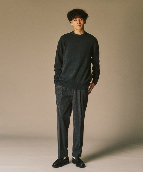 417 EDIFICE（フォーワンセブンエディフィス）の「P  コーデュロイ2タックパンツ "セットアップ着用可能"（その他パンツ・メンズ・ベージュ/ブラック/ホワイト系その他/チャコールグレー・LARGE/MEDIUM/SMALL）」の22枚目の写真