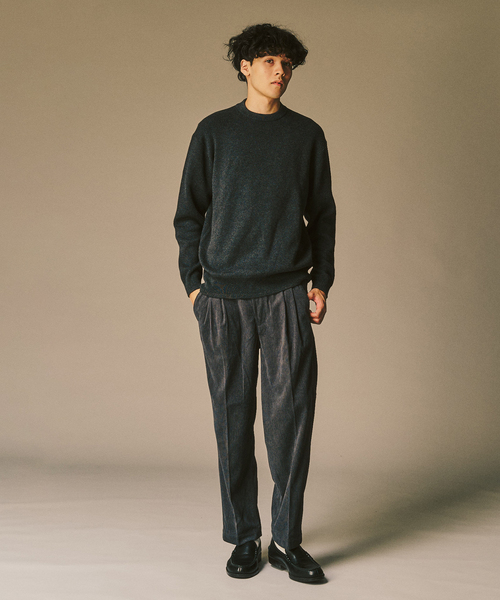 [4本セット] PT01コーデュロイ、サキソニーパンツ他合計4本-サイズ44 P コーデュロイ2タックパンツ 'セットアップ着用可能'（その他パンツ