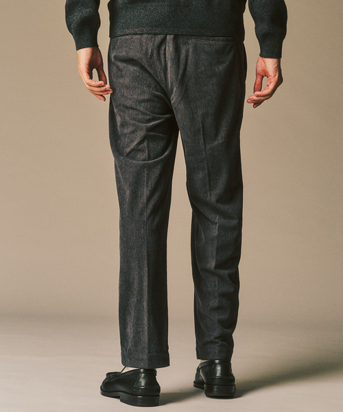 P コーデュロイ2タックパンツ 'セットアップ着用可能'（その他パンツ
