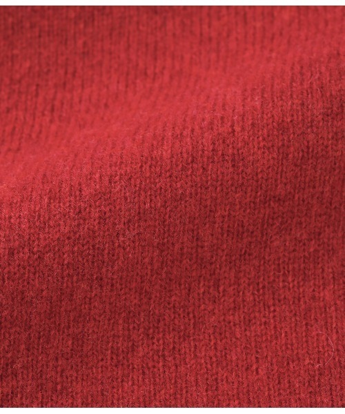 SIPULI（シプリ）の「Australia Lamb サドルショルダースリットニット（ニット/セーター・レディース・レッド/ベージュ/サックスブルー/ブラック・2）」の11枚目の写真