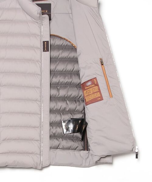 MOORER（ムーレー）の「MOORER CALAF-S3 DOWN VEST ムーレー カラフ グースダウン ダウンベスト（ダウンベスト・メンズ・アイボリー/ダークブルー/ブラック・52/50/48/46）」の19枚目の写真