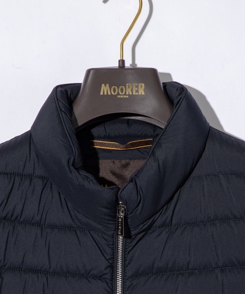 MOORER（ムーレー）の「MOORER CALAF-S3 DOWN VEST ムーレー カラフ グースダウン ダウンベスト（ダウンベスト・メンズ・アイボリー/ダークブルー/ブラック・52/50/48/46）」の11枚目の写真