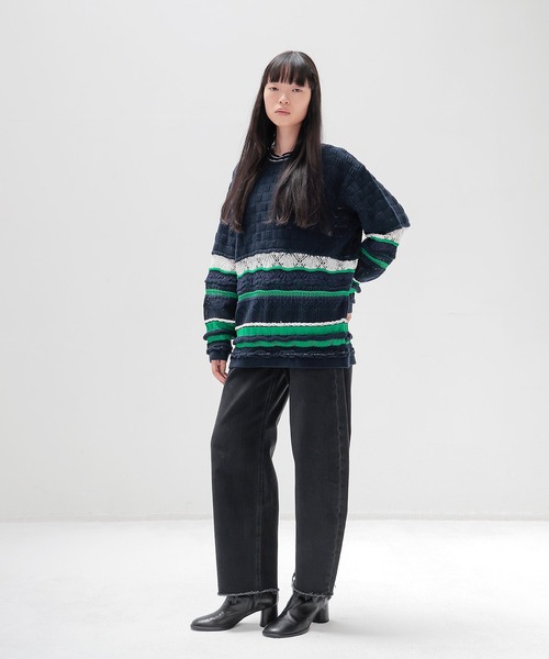 ODAKHA × DRESSLAVE / 20th crazy knit pull(クレイジーニットプル