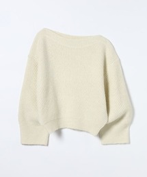 JEANASIS | 5GアゼWスリーブショートプルオーバー/610576(ニット/セーター)