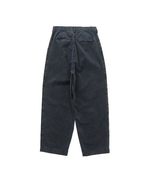 #Re:room(リルーム)の「ヴィンテージワッシュドカラータックワイドパンツ(デニムパンツ・メンズ・ブラック/ベージュ/カーキ・MEDIUM/SMALL/LARGE)」の7枚目の写真