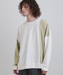 tk.TAKEO KIKUCHI | 切り替えスウェット(Tシャツ/カットソー)