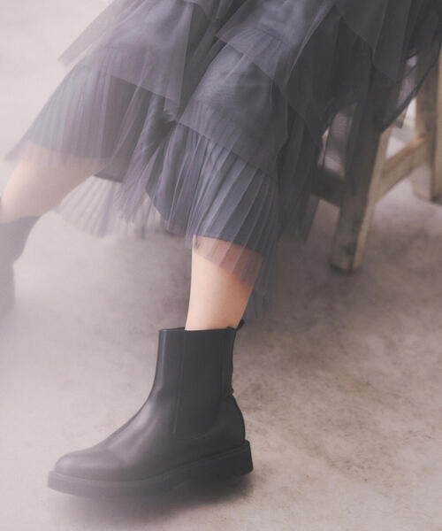 PROPORTION BODY DRESSING(プロポーションボディドレッシング)の「部分プリーツティアードスカート / 1215220110(スカート・レディース・オフホワイト/ダークグレー・MEDIUM/P/S)」の6枚目の写真