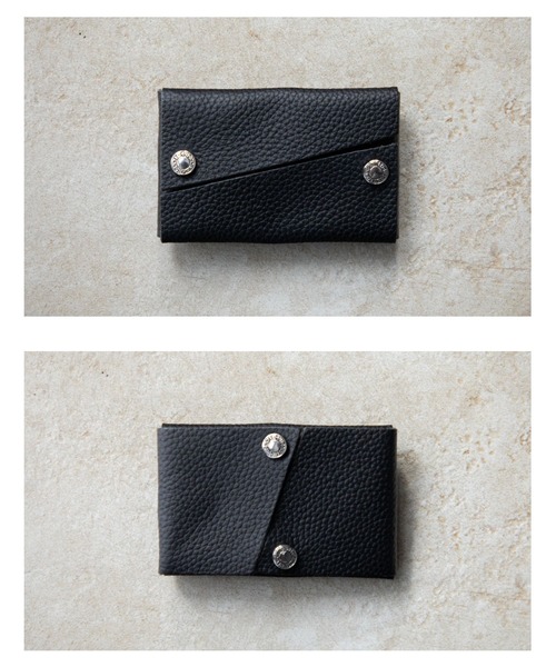 GUIONNET（ギオネ）の「GUIONNET 四方巡り ギオネ しほうめぐり 名刺入れ BOX梱包（名刺入れ・メンズ・ブラック・FREE）」の8枚目の写真