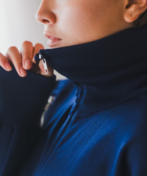 lit(リット)の「High Neck Zip Knit(ニット/セーター・レディース・ライトベージュ/ダークブラウン/ネイビー・FREE)」の18枚目の写真