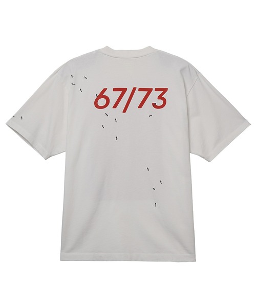 LOOSE JOINTS（ルーズジョインツ）の「LOOSEJOINTS ORIGATO PLASTICO HAJIME TACHIBANA MATERIAL-MONACO-VOGUE S/S TEE LS25JS009OP（Tシャツ/カットソー・メンズ・ホワイト・L/M）」の2枚目の写真