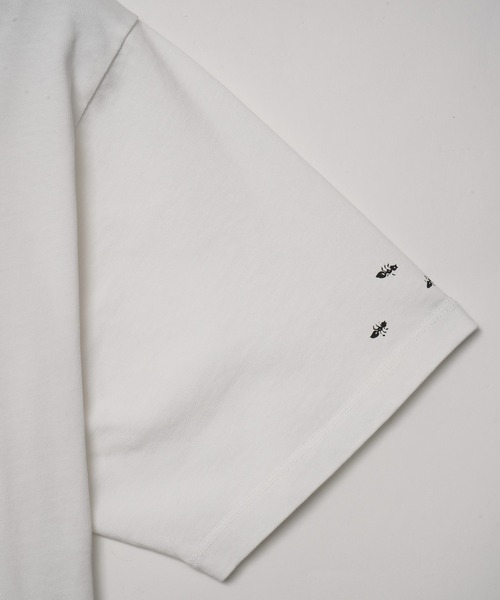 LOOSE JOINTS（ルーズジョインツ）の「LOOSEJOINTS ORIGATO PLASTICO HAJIME TACHIBANA MATERIAL-MONACO-VOGUE S/S TEE LS25JS009OP（Tシャツ/カットソー・メンズ・ホワイト・L/M）」の5枚目の写真