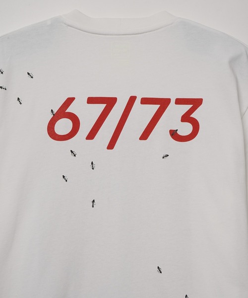 LOOSE JOINTS（ルーズジョインツ）の「LOOSEJOINTS ORIGATO PLASTICO HAJIME TACHIBANA MATERIAL-MONACO-VOGUE S/S TEE LS25JS009OP（Tシャツ/カットソー・メンズ・ホワイト・L/M）」の6枚目の写真