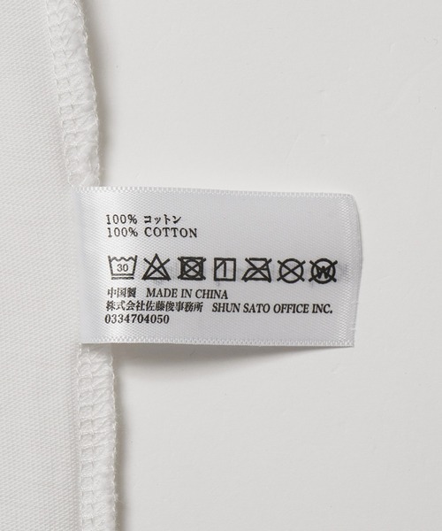 LOOSE JOINTS（ルーズジョインツ）の「LOOSEJOINTS ORIGATO PLASTICO HAJIME TACHIBANA MATERIAL-MONACO-VOGUE S/S TEE LS25JS009OP（Tシャツ/カットソー・メンズ・ホワイト・L/M）」の8枚目の写真