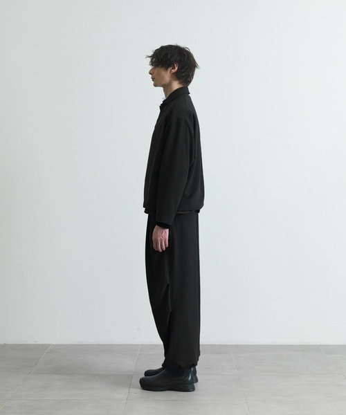 CITY TOKYO（シティトウキョウ）の「【CITY TOKYO/シティートーキョー】Multi-flex スキッパーポロシャツ（ポロシャツ・メンズ・ブラック/カーキ・1/2）」の6枚目の写真