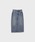 Calvin Klein�i�J���o���E�N���C���j�́uCalvin Klein DENIM MAXI SKIRT SHORELINE CK / 47C728G�i�f�j���X�J�[�g�j�v�b�C���f�B�S�u���[