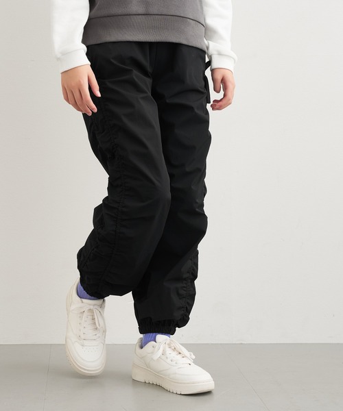 coca(coca)(コカ)の「キッズ 裏微起毛サイドシャーリングパンツ(その他パンツ・キッズ・ブラック/アイボリー・120/130/140/150)」の10枚目の写真