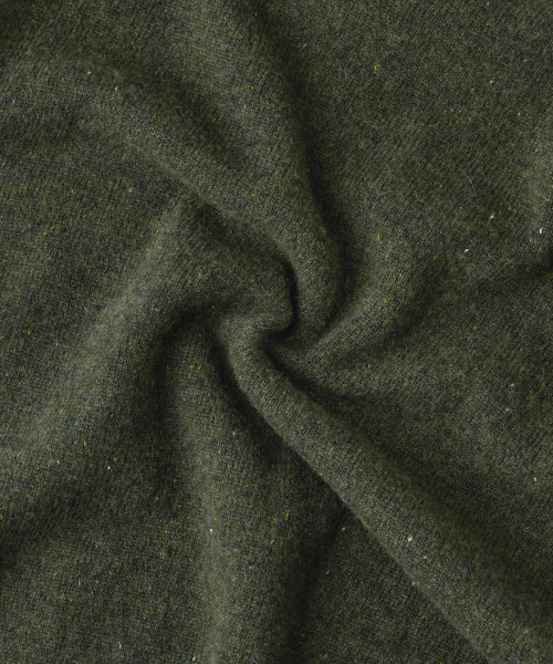 OUTSTANDING(アウトスタンディング)の「PURE WOOL WHOLEGARMENT KNIT_MELANGE OLIVE(ニット/セーター・メンズ・その他・SMALL/MEDIUM/LARGE)」の7枚目の写真