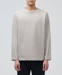 フォンテクルーネック長袖Tシャツ[マッシュルーム]