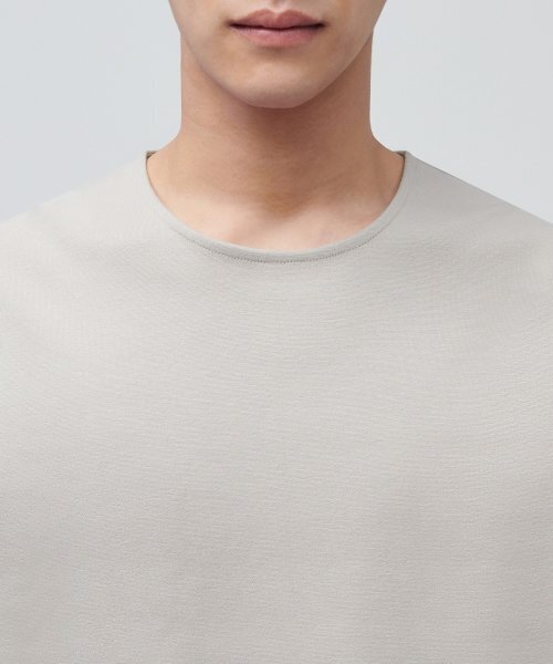 MUSINSA STANDARD（ムシンサスタンダード）の「フォンテクルーネック長袖Tシャツ[マッシュルーム]（Tシャツ/カットソー・メンズ・その他・SMALL/MEDIUM/LARGE/X-LARGE/XX-LARGE）」の3枚目の写真