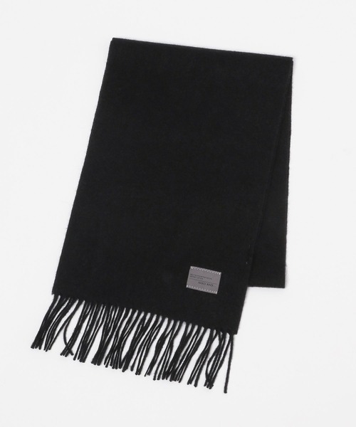 niko and...（ニコアンド）の「スタンダードウールマフラー（マフラー・メンズ・アイボリー/ブラック/オレンジ・FREE）」の15枚目の写真