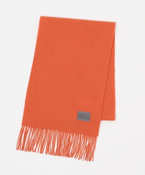 niko and...（ニコアンド）の「スタンダードウールマフラー（マフラー・メンズ・アイボリー/ブラック/オレンジ・FREE）」の16枚目の写真