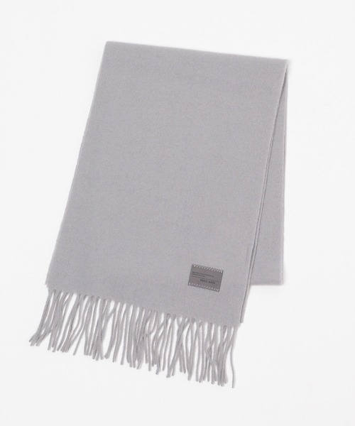 niko and...（ニコアンド）の「スタンダードウールマフラー（マフラー・メンズ・アイボリー/ブラック/オレンジ・FREE）」の17枚目の写真