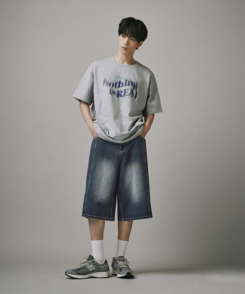 Verdnt（バーダント）の「切開ウォッシュドデニムバミューダパンツ[インディゴ]（その他パンツ・レディース・インディゴブルー・MEDIUM/LARGE/X-LARGE/SMALL）」の6枚目の写真