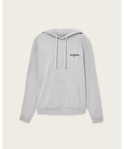 ALLSAINTS（オールセインツ）の「HALCYON DOUBLE LAYER HOODIE | HALCYON ダブル レイヤー フーディー（パーカー・メンズ・グレー系その他・XS/S/M/L）」の7枚目の写真