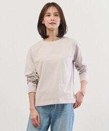 メタリックロゴ ロンT