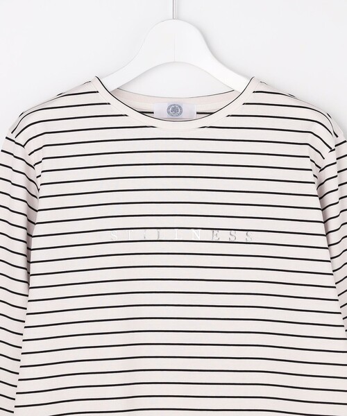 J.PRESS Ladies(J.プレス レディス)の「メタリックロゴ ロンT(Tシャツ/カットソー・レディース・ライトグレー系/ホワイト系/ネイビー系1・SMALL)」の20枚目の写真