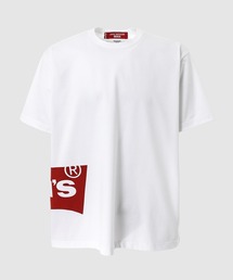 eYe JUNYA WATANABE MAN（アイジュンヤワタナベマン）の「『Levi's』 W-NAME LOGO PRINT TEE（Tシャツ/カットソー）」