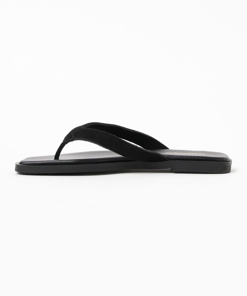 Demi-Luxe BEAMS（デミルクス ビームス）の「【7/24値下げ】CAMINANDO / トングサンダル（サンダル・レディース・ベージュ/ブラック・7inch/6inch/8inch）」の4枚目の写真