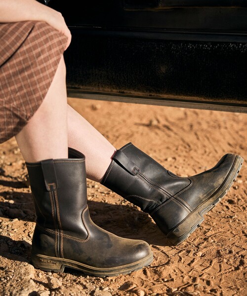 Blundstone(ブランドストーン)の「【Blundstone/ブランドストーン】Blundstone/リガ―ブーツ/ユニセックス/BS2528【WEB限定】(ブーツ・メンズ・ダークブラウン・7/8/9)」の3枚目の写真