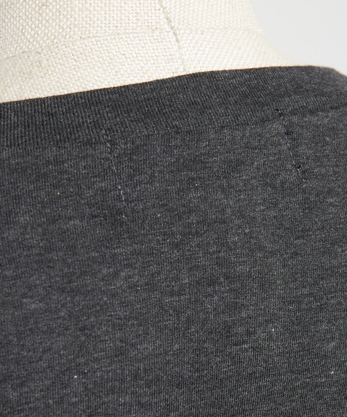 gomme（ゴム）の「シャーリングＴ（Tシャツ/カットソー・レディース・ブラック/ホワイト/ブルー/チャコールグレー・MEDIUM）」の22枚目の写真