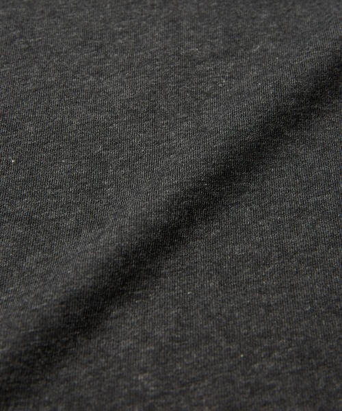 gomme（ゴム）の「シャーリングＴ（Tシャツ/カットソー・レディース・ブラック/ホワイト/ブルー/チャコールグレー・MEDIUM）」の6枚目の写真