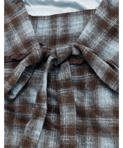 Little sunny bite(リトルサニーバイト)の「check dress(ドレス・レディース・ピンク/ブラック/ブルー・SMALL/MEDIUM)」の17枚目の写真